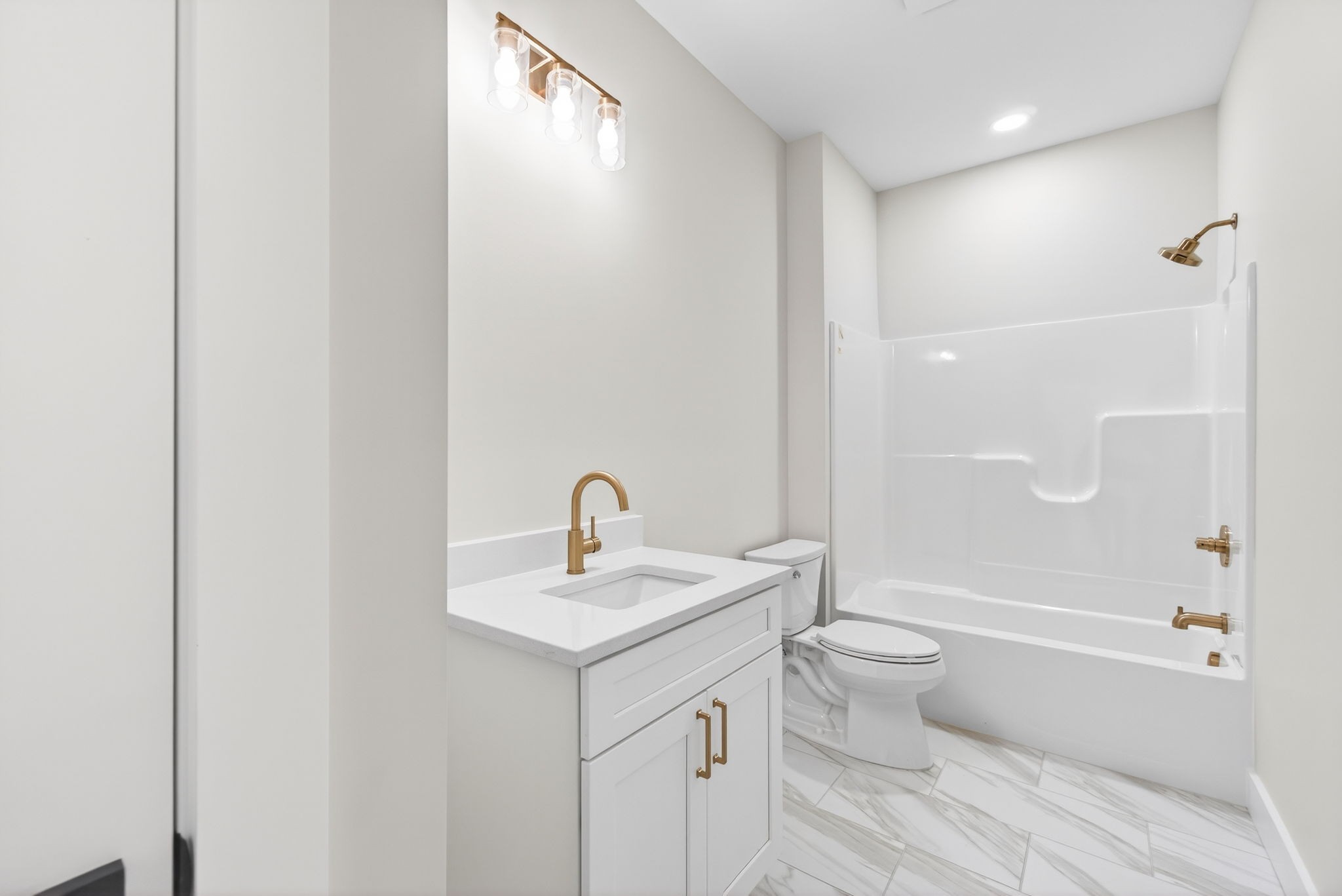 214 West Jere Whitson Road Cookeville, TN 38501 - Photo 12 of 31 a bathroom with a sink a toilet and shower