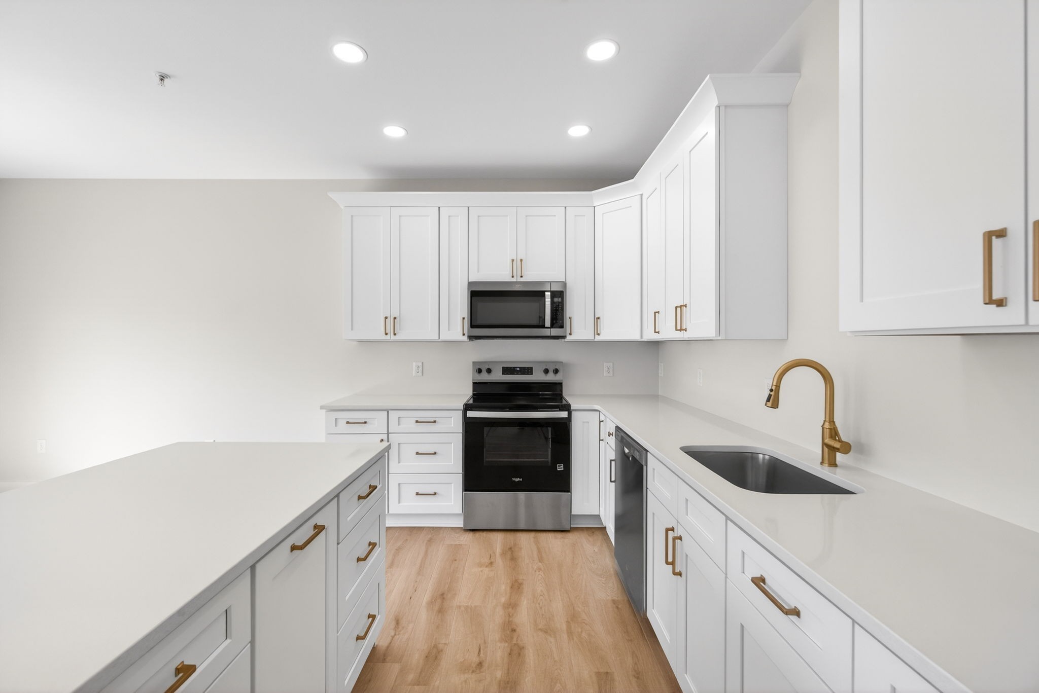 214 West Jere Whitson Road Cookeville, TN 38501 - Photo 31 of 31 a kitchen with granite countertop white cabinets and stainless steel appliances