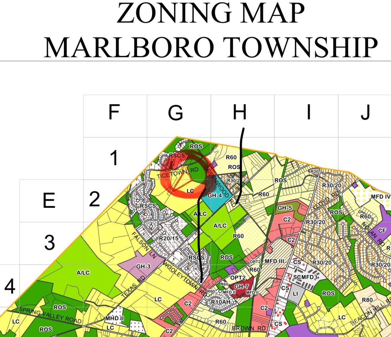 141 Ticetown Road Morganville, NJ 07751 - Photo 4 of 5 a bathroom with a sink and a mirror