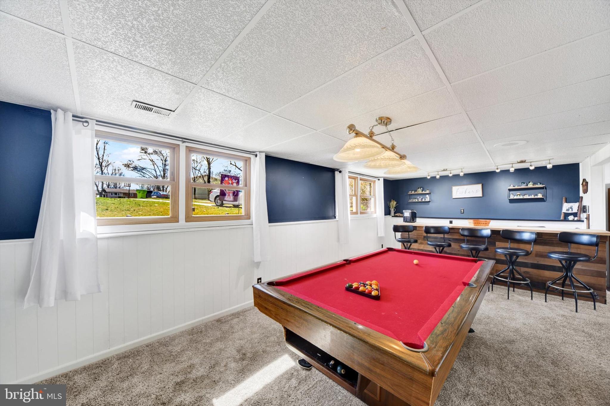 1504 Groveton Court Fallston, MD 21047 - Photo 19 of 29 a room with furniture pool table and flat screen tv