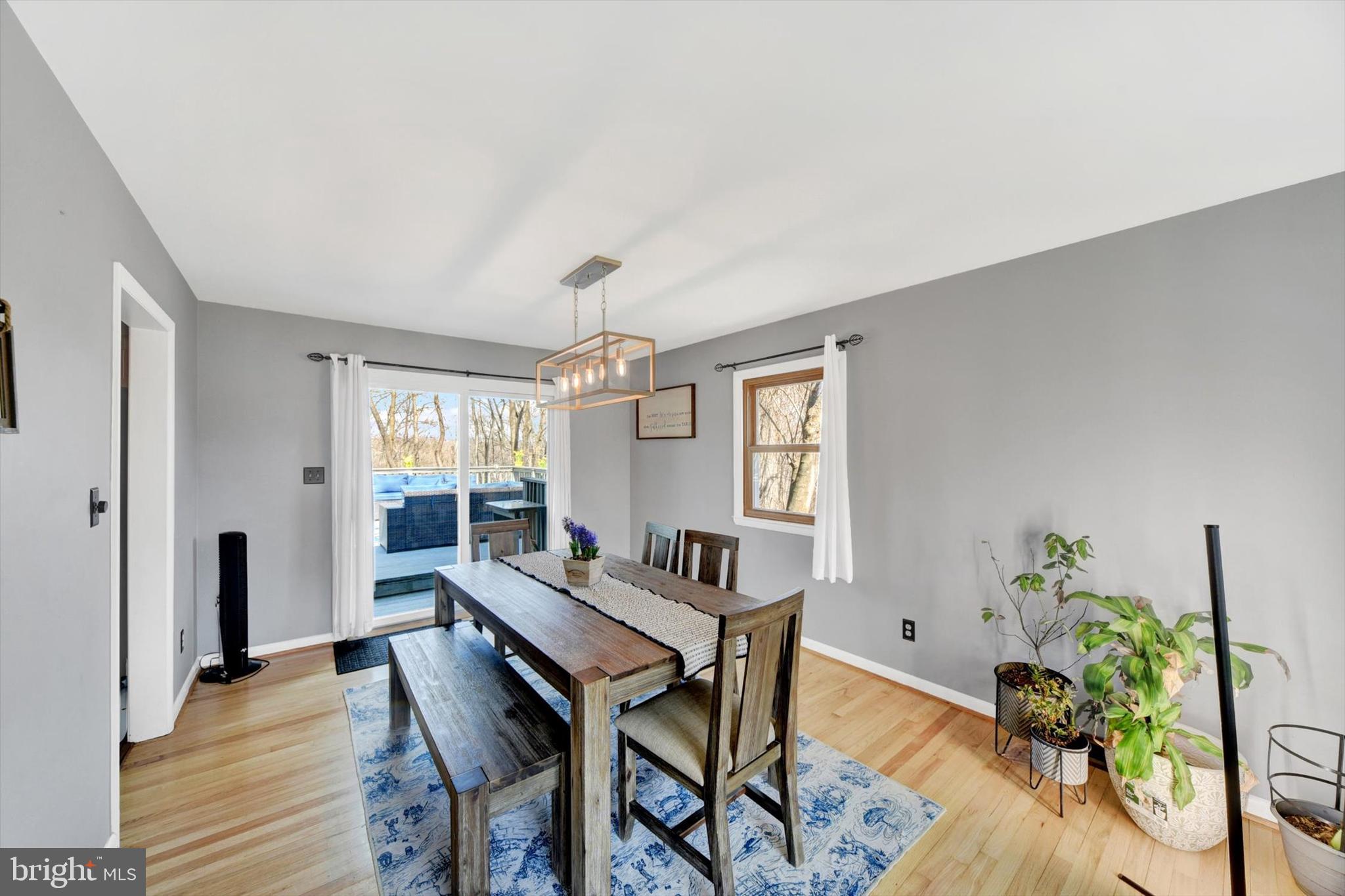 1504 Groveton Court Fallston, MD 21047 - Photo 6 of 29 a view of a dining room with furniture window and wooden floor