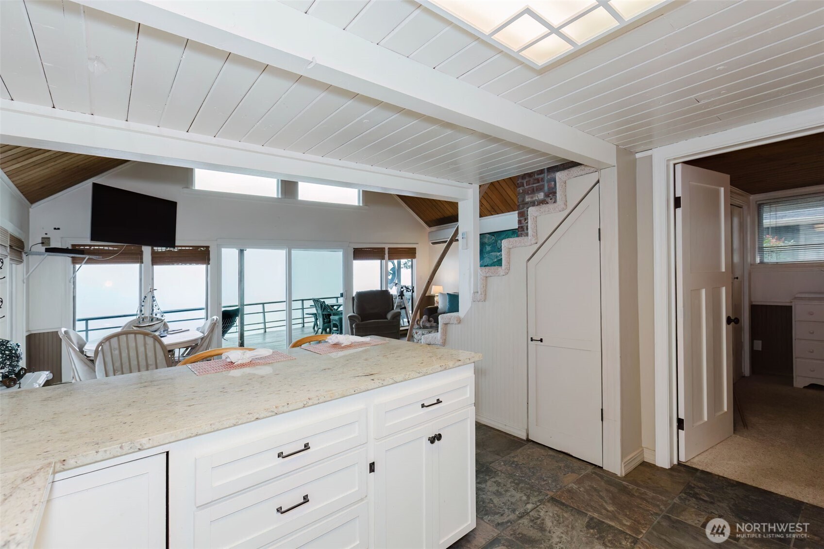 10271 Northeast North Shore Road Belfair, WA 98528 - Photo 20 of 38 a view of a kitchen with a sink and a window