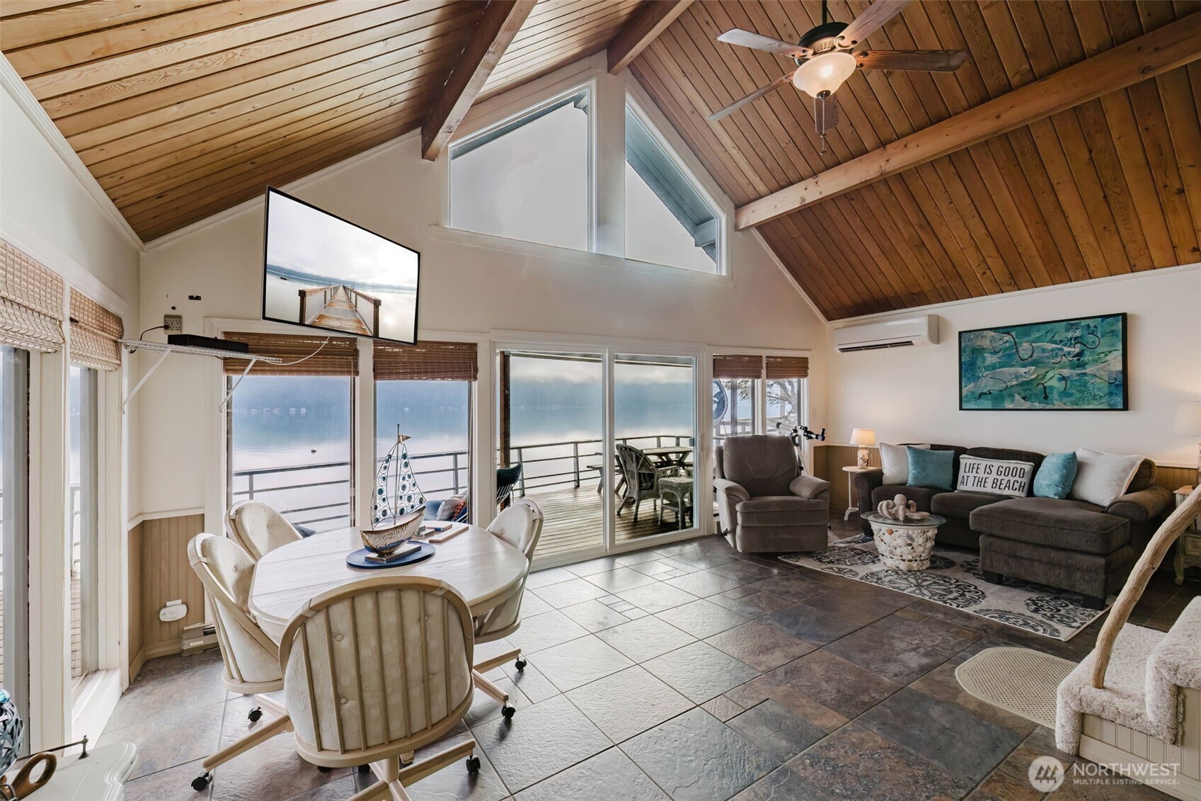 10271 Northeast North Shore Road Belfair, WA 98528 - Photo 4 of 38 a living room with patio furniture