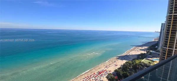a view of a lake from a balcony