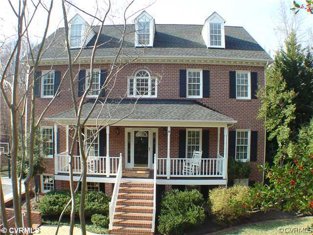 2030 Thornleigh Road Midlothian, VA 23113 - Photo 1 of 12 Exterior Front - Beautiful brick front Transitiona