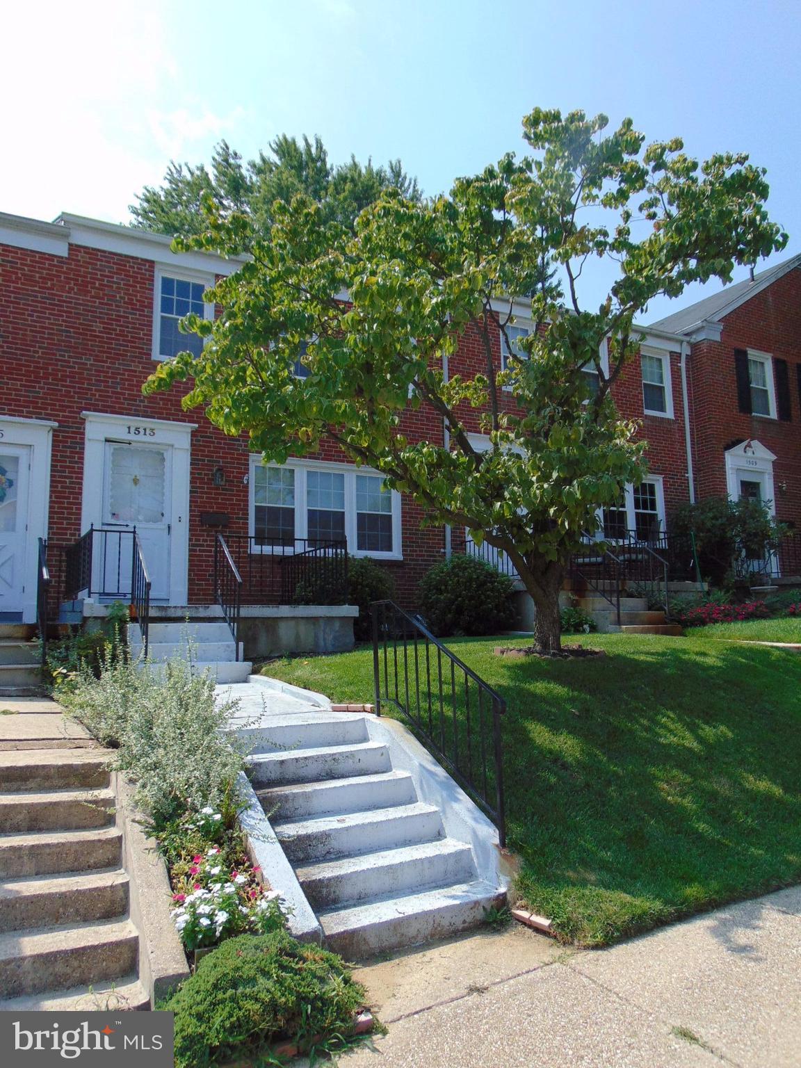 1513 Dellsway Road Baltimore, MD 21286 - Photo 1 of 19 Front Exterior Solid Built All Brick Structure