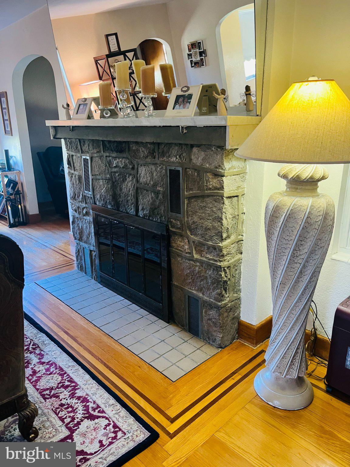 425 Big Oak Road Bridgeton, NJ 08302 - Photo 9 of 15 Charming stone fireplace centerpiece.