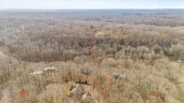 a view of outdoor space with deck and trees