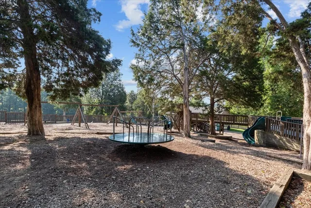 a view of swimming pool with an outdoor space