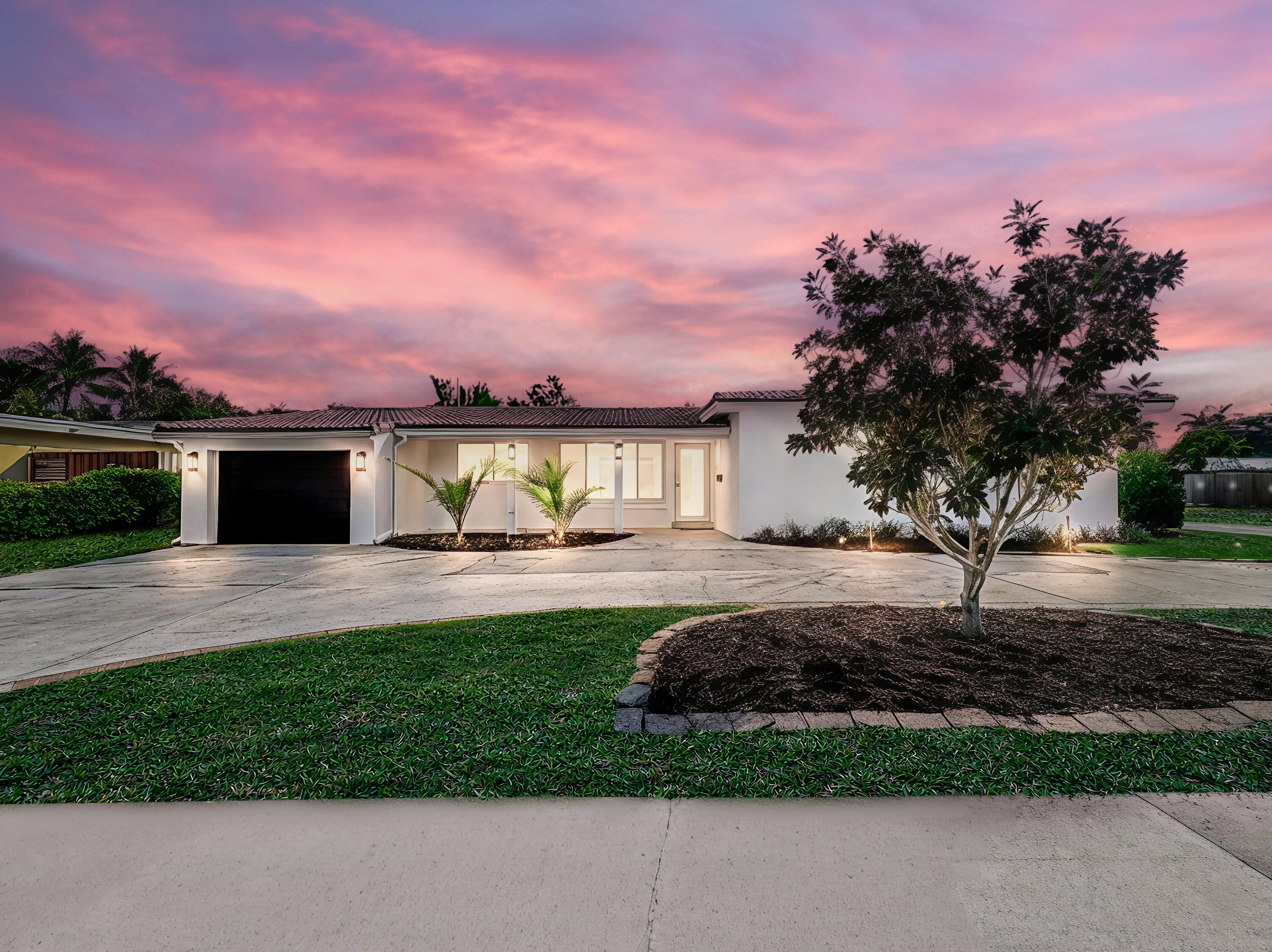 1098 West Camino Real Boca Raton, FL 33486 - Photo 1 of 55 Front Twilight Edit