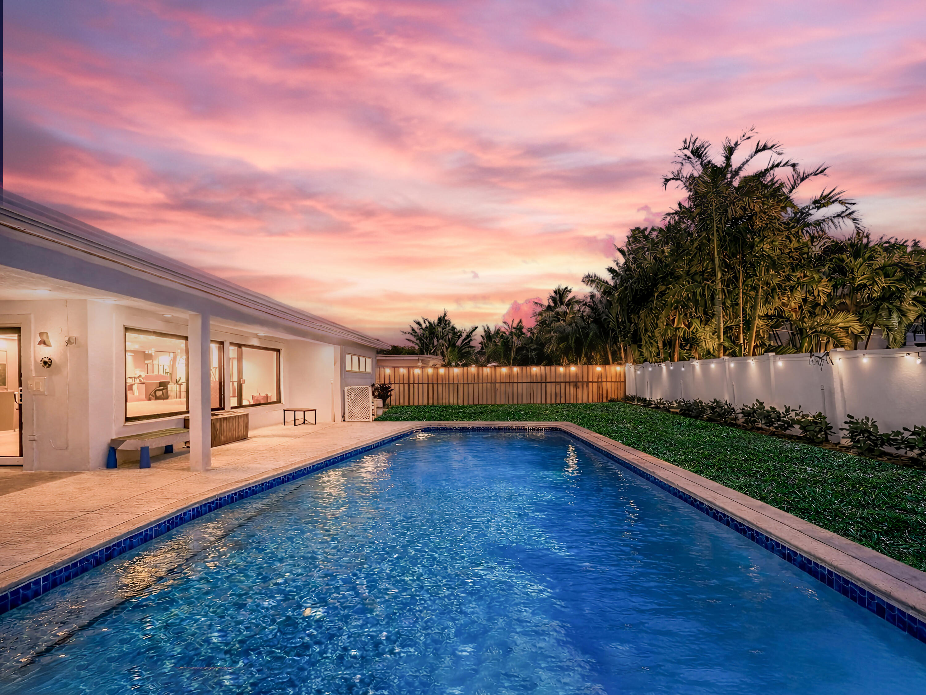 1098 West Camino Real Boca Raton, FL 33486 - Photo 2 of 55 Backyard Twilight Edit