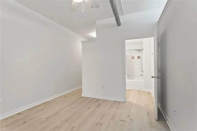 wooden floor in an empty room