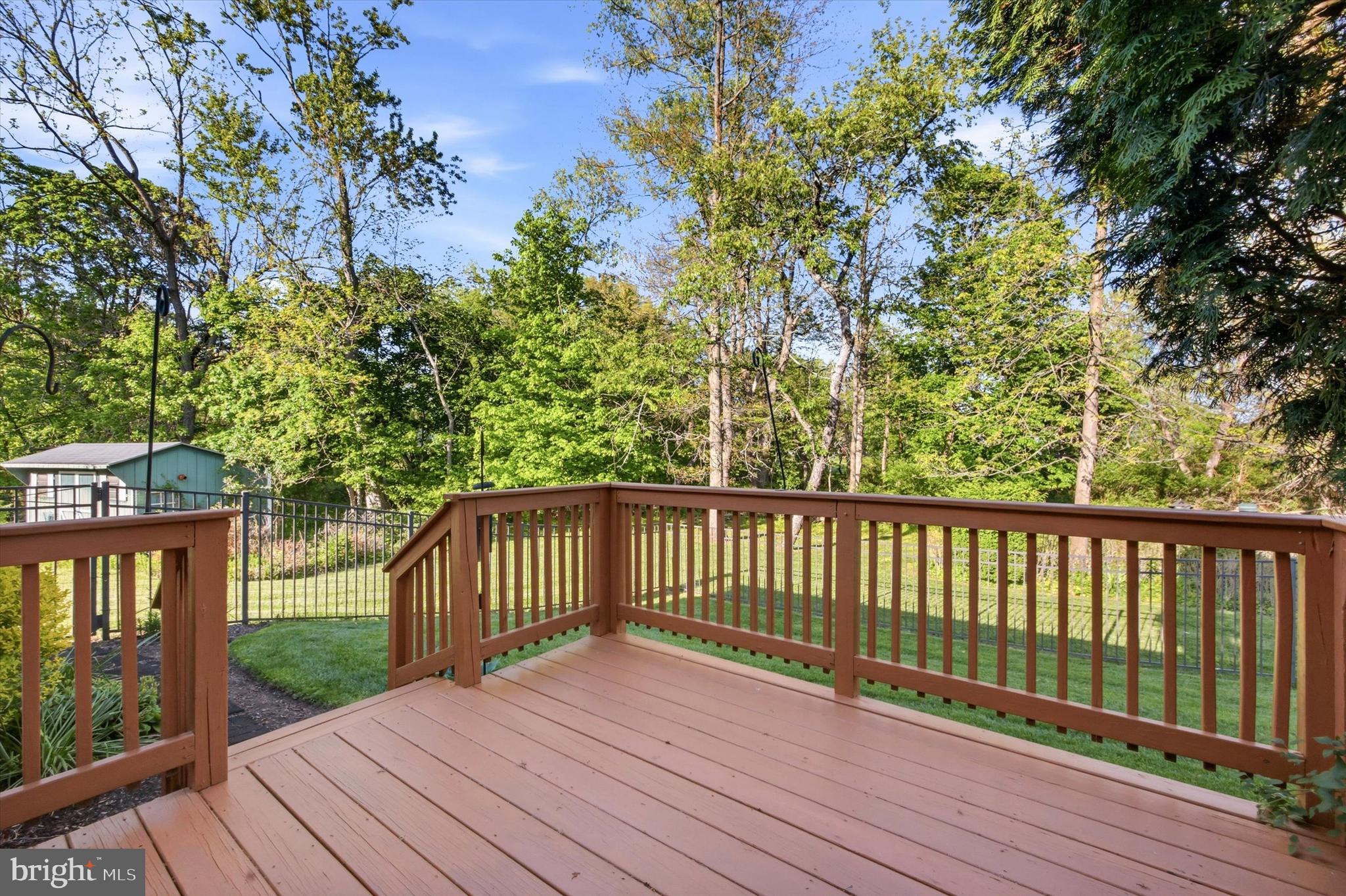 1965 Foster Road Hatfield, PA 19440 - Photo 33 of 38 a view of deck with wooden floor and fence