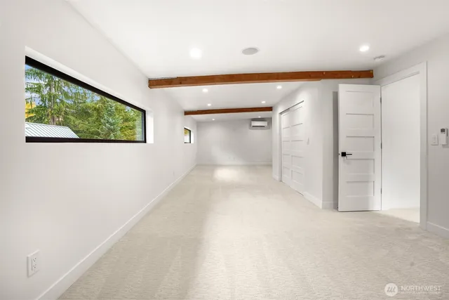 a view of empty room