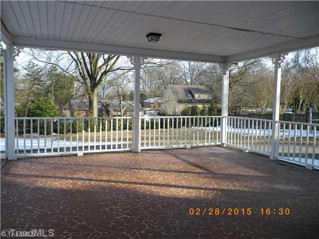 3372 Country Club Road Winston-Salem, NC 27104 - Photo 6 of 16 Patio/Deck. Large, covered porch overlooks backyard. Great space for entertaining!