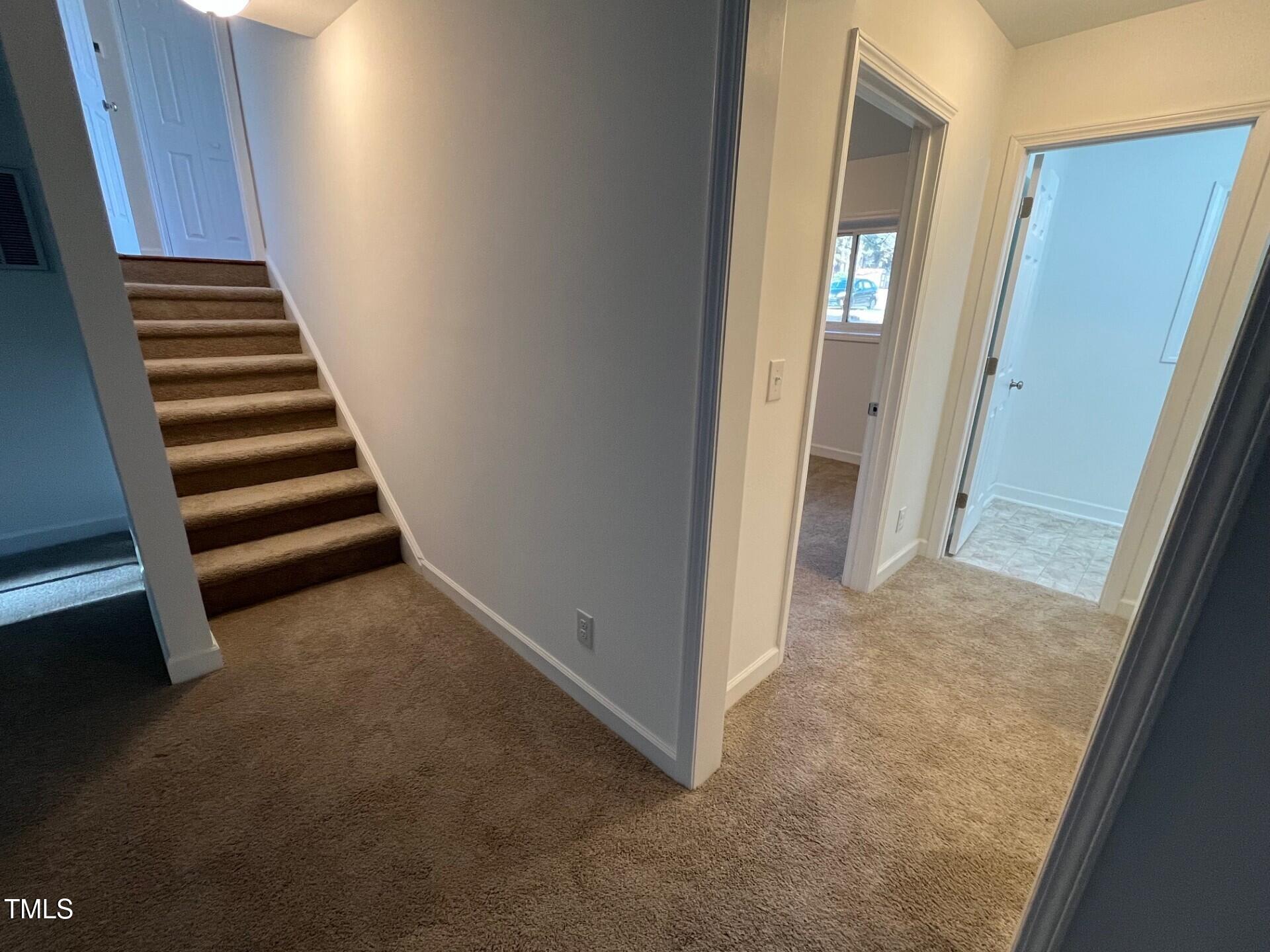 916 Forge Road Durham, NC 27713 - Photo 31 of 55 Basement Stairs Up