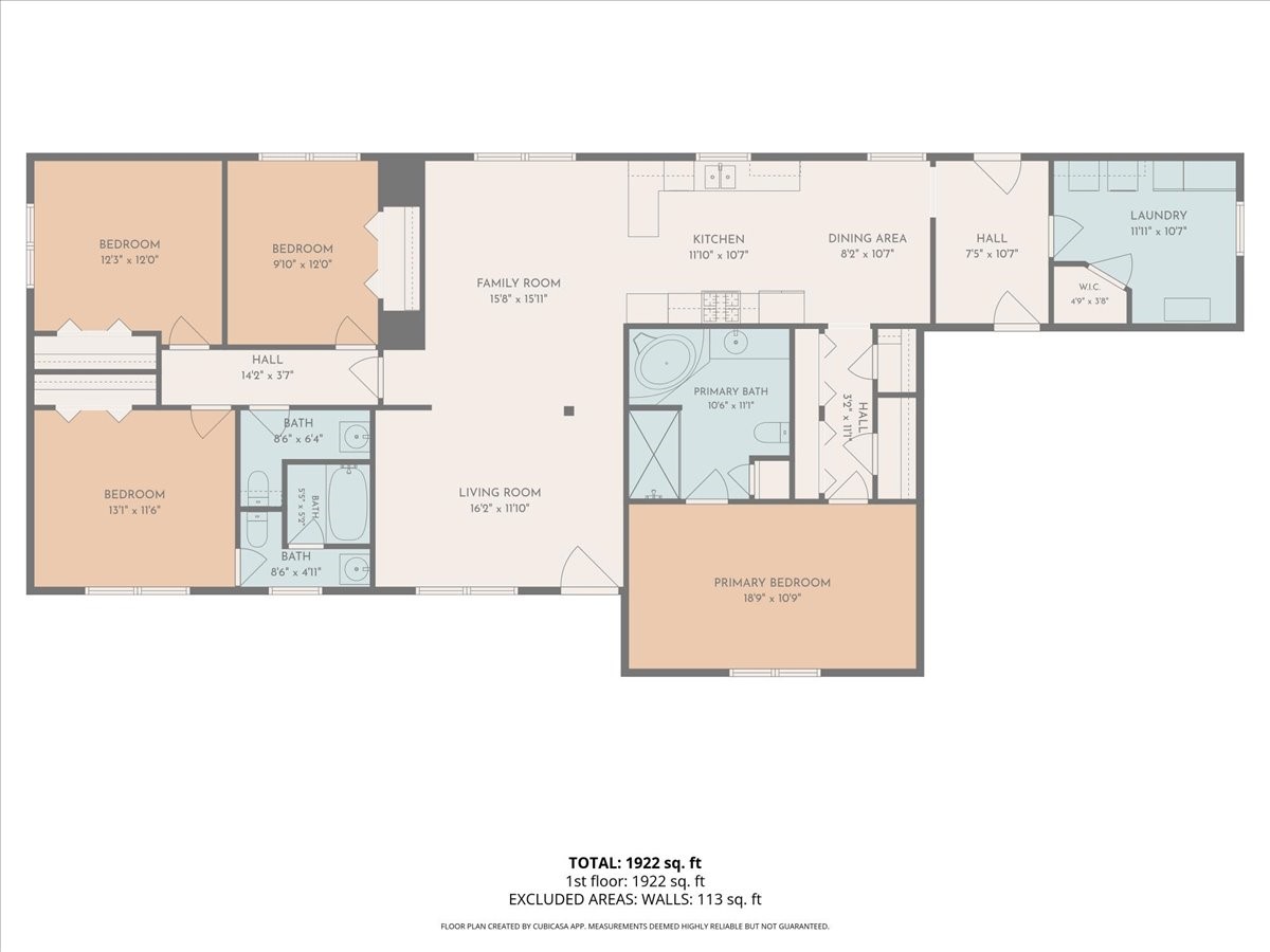 804 Otter Road Anahuac, TX 77514 - Photo 44 of 44 Floor plan of the home.