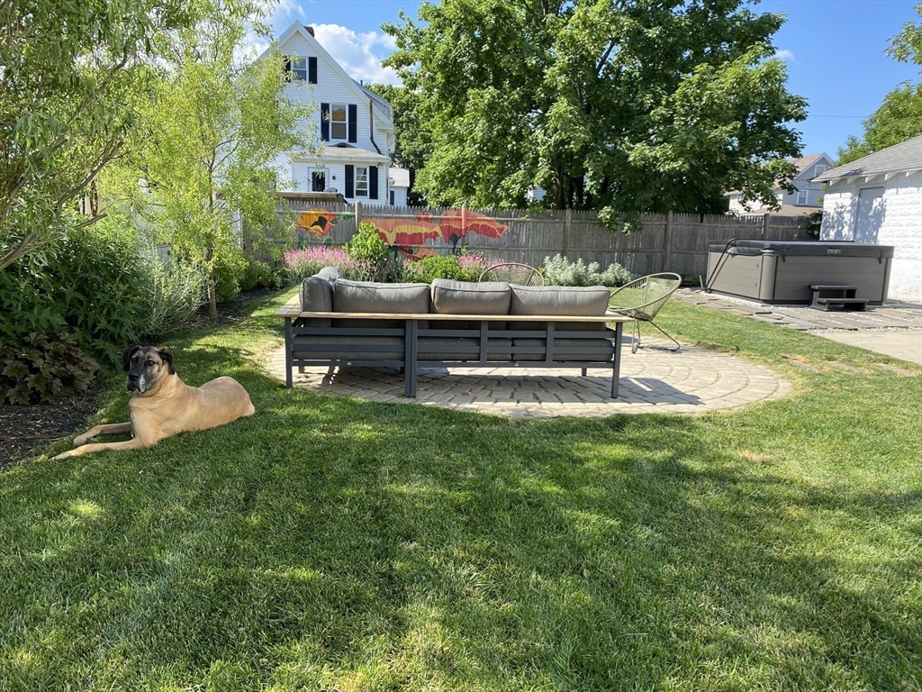 23 A Street Hull, MA 02045 - Photo 33 of 42 a view of a house with backyard and sitting area
