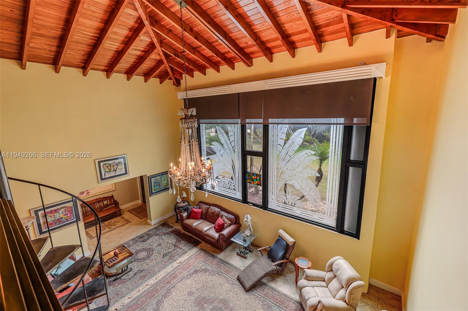 18975 Southwest 224th Street Miami, FL 33170 - Photo 19 of 97 View of the living room from the loft