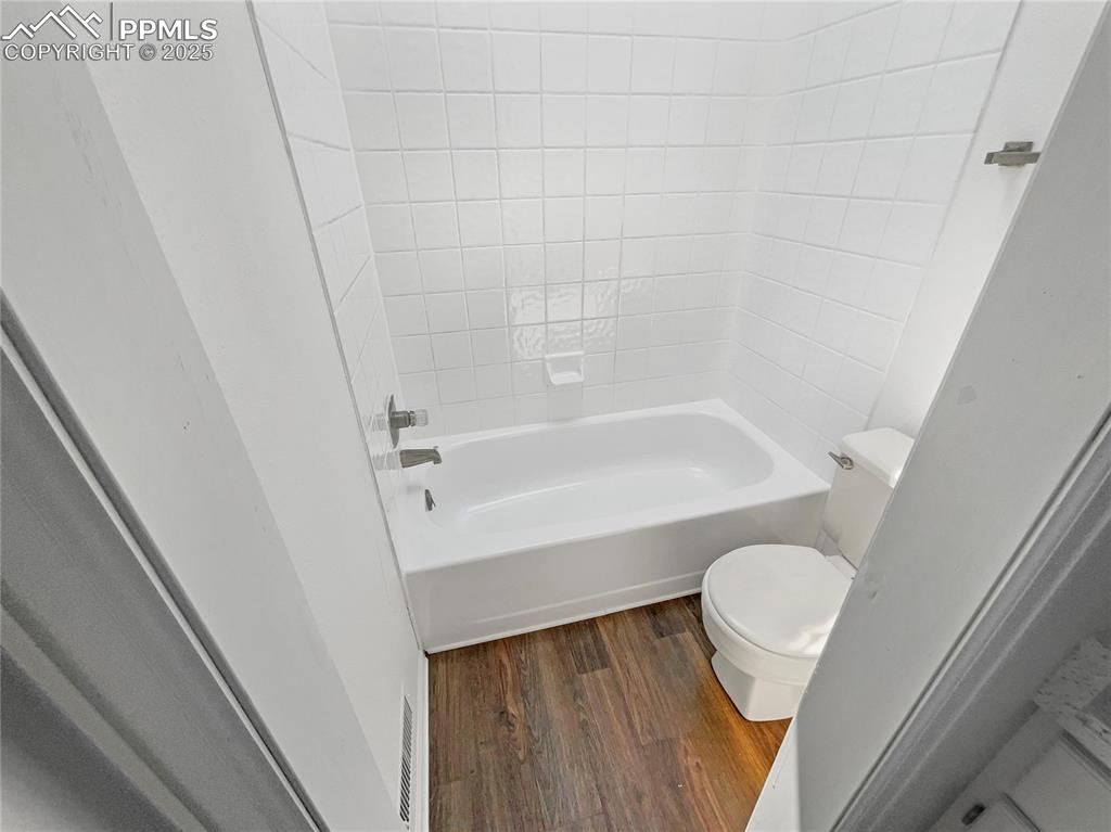 34 Rising Sun Terrace Colorado Springs, CO 80921 - Photo 15 of 20 a bathroom with a sink and a toilet