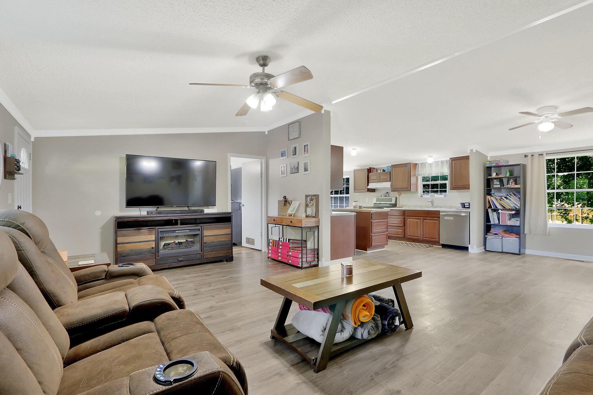 2218 Lee Road Spring Hill, TN 37174 - Photo 3 of 19 a living room with furniture and a flat screen tv