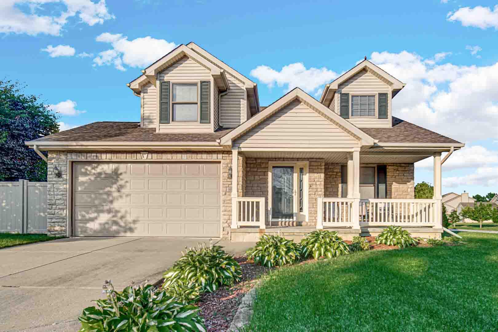 3255 Arran Quay Terrace Valparaiso, IN 46385 - Photo 1 of 25 front view of a house with a yard