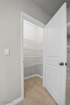 a view of empty room