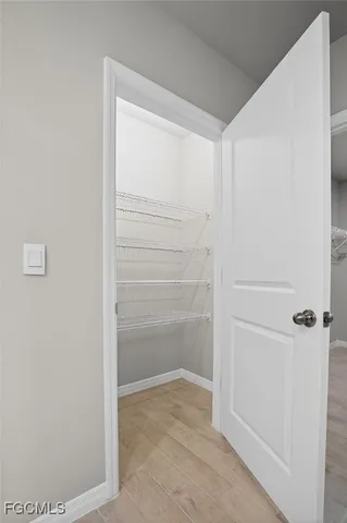 a view of empty room