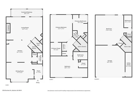 $635,000 | 2763 Durham Drive Northeast, Brookhaven, GA 30319