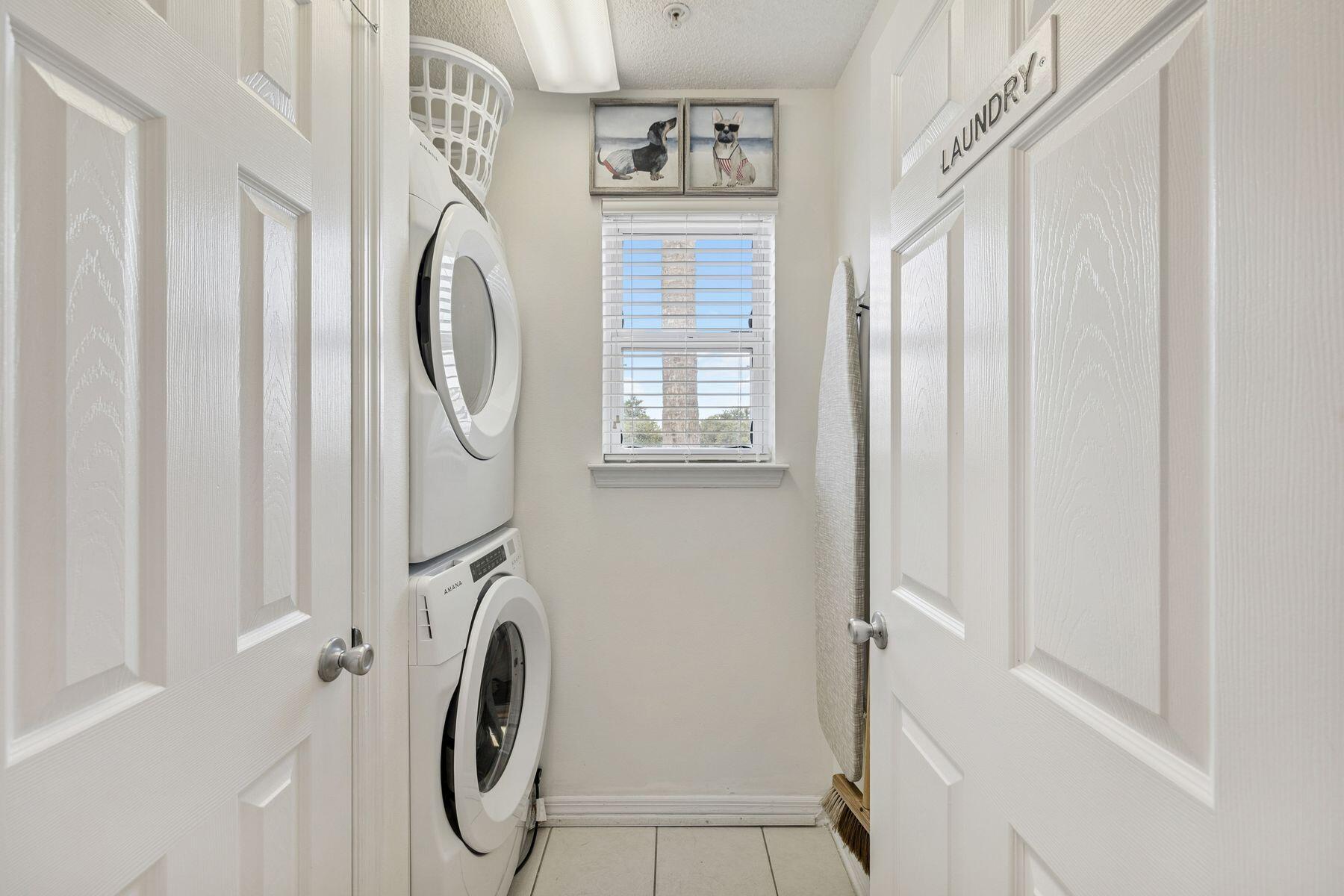 82 Sugar Sand Lane, Unit B4 Santa Rosa Beach, FL 32459 - Photo 19 of 25 Laundry Room