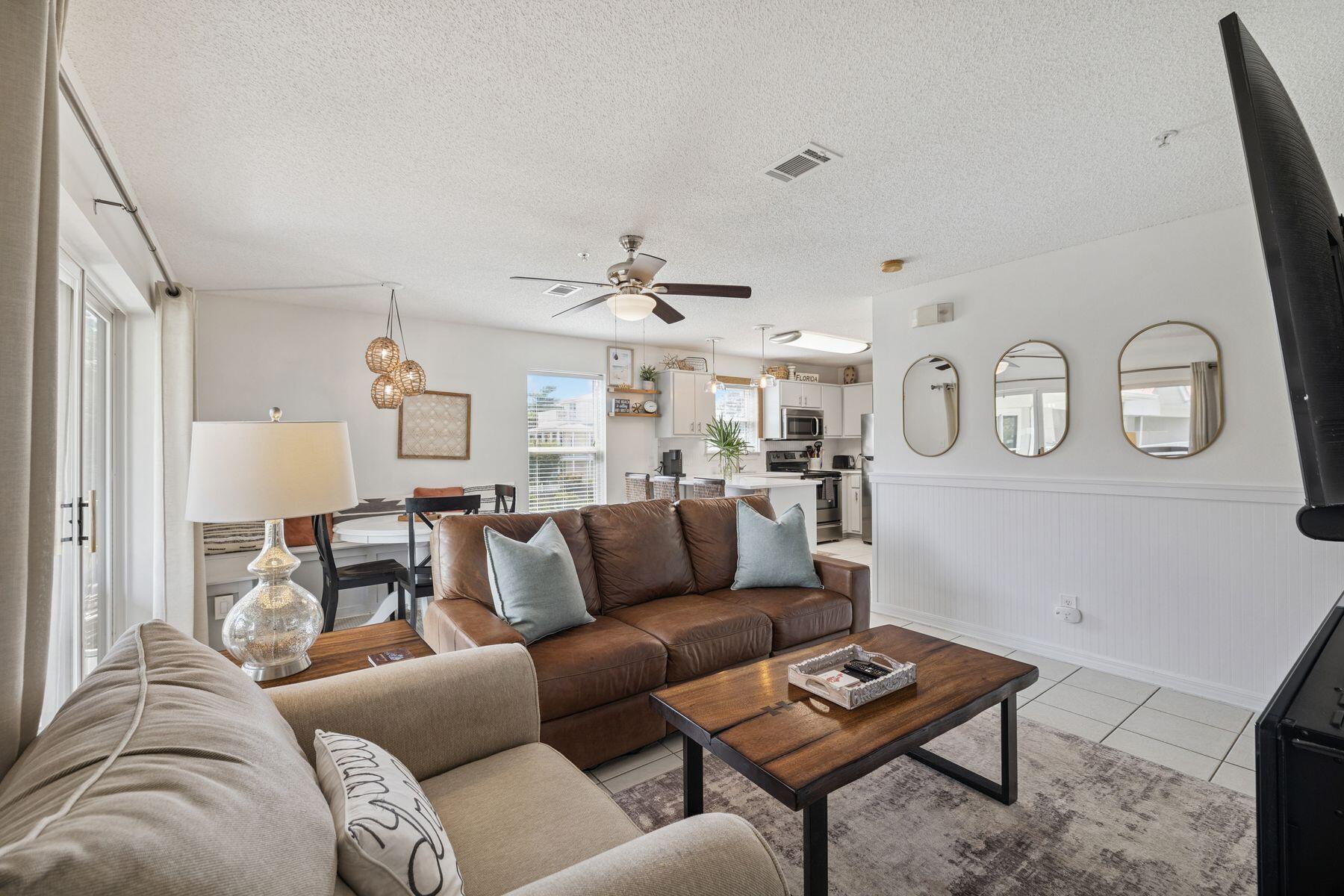 82 Sugar Sand Lane, Unit B4 Santa Rosa Beach, FL 32459 - Photo 7 of 25 Living/Dining Area