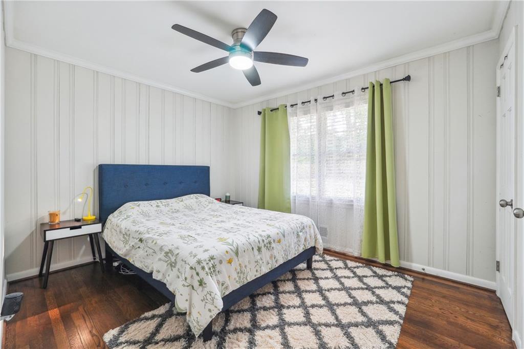3483 Glensford Drive Decatur, GA 30032 - Photo 12 of 24 a bedroom with a bed and a window