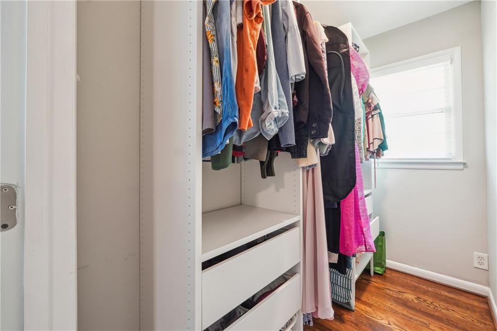 3483 Glensford Drive Decatur, GA 30032 - Photo 16 of 24 a view of walk in closet with clothes and shoes
