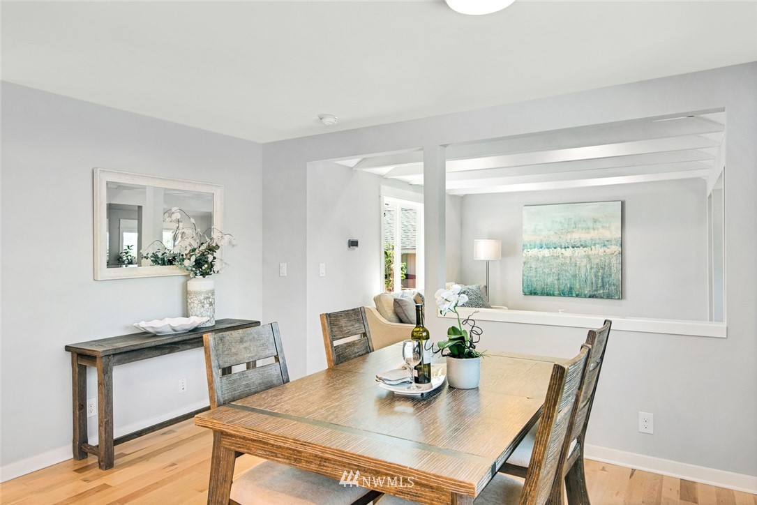 3617 Geyer Lane Everett, WA 98203 - Photo 7 of 23 a view of a dining room with furniture and wooden floor