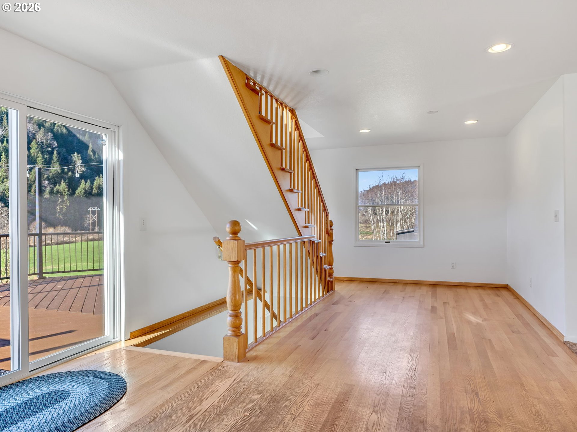 32300 Miami Foley Road Nehalem, OR 97131 - Photo 15 of 45 a view of an entryway with wooden floor