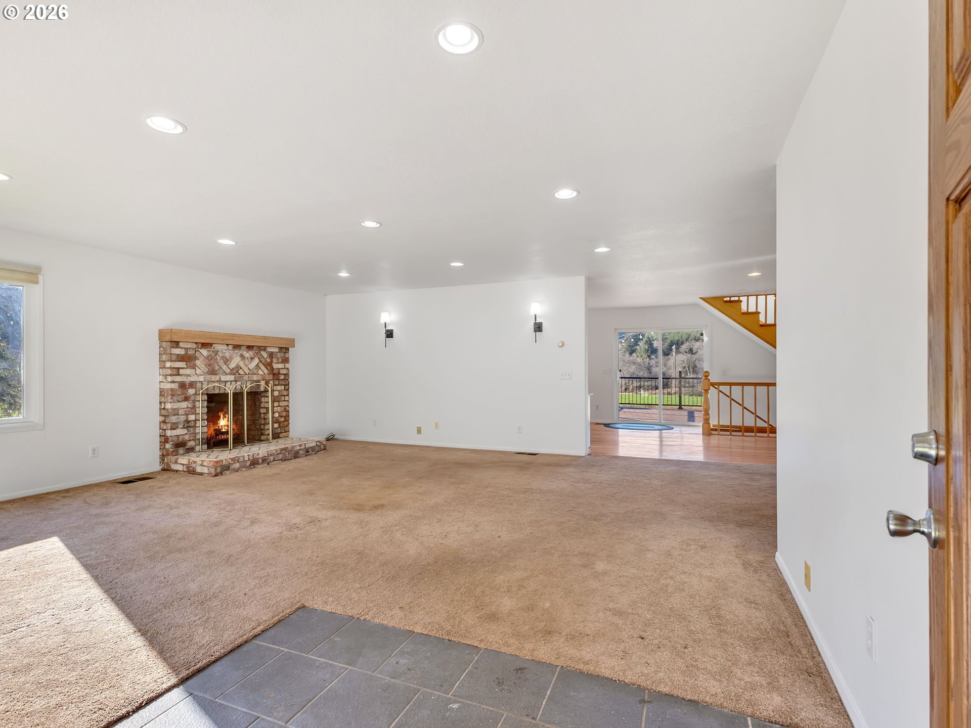 32300 Miami Foley Road Nehalem, OR 97131 - Photo 7 of 45 a view of an empty room with a window