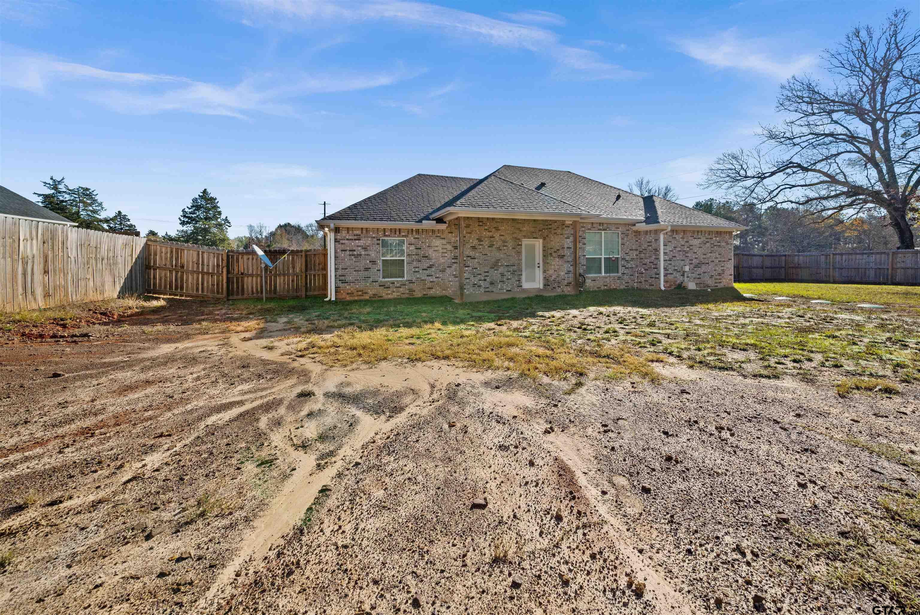 17023 County Road 2282 Troup, TX 75789 - Photo 30 of 30 a view of a house with a yard