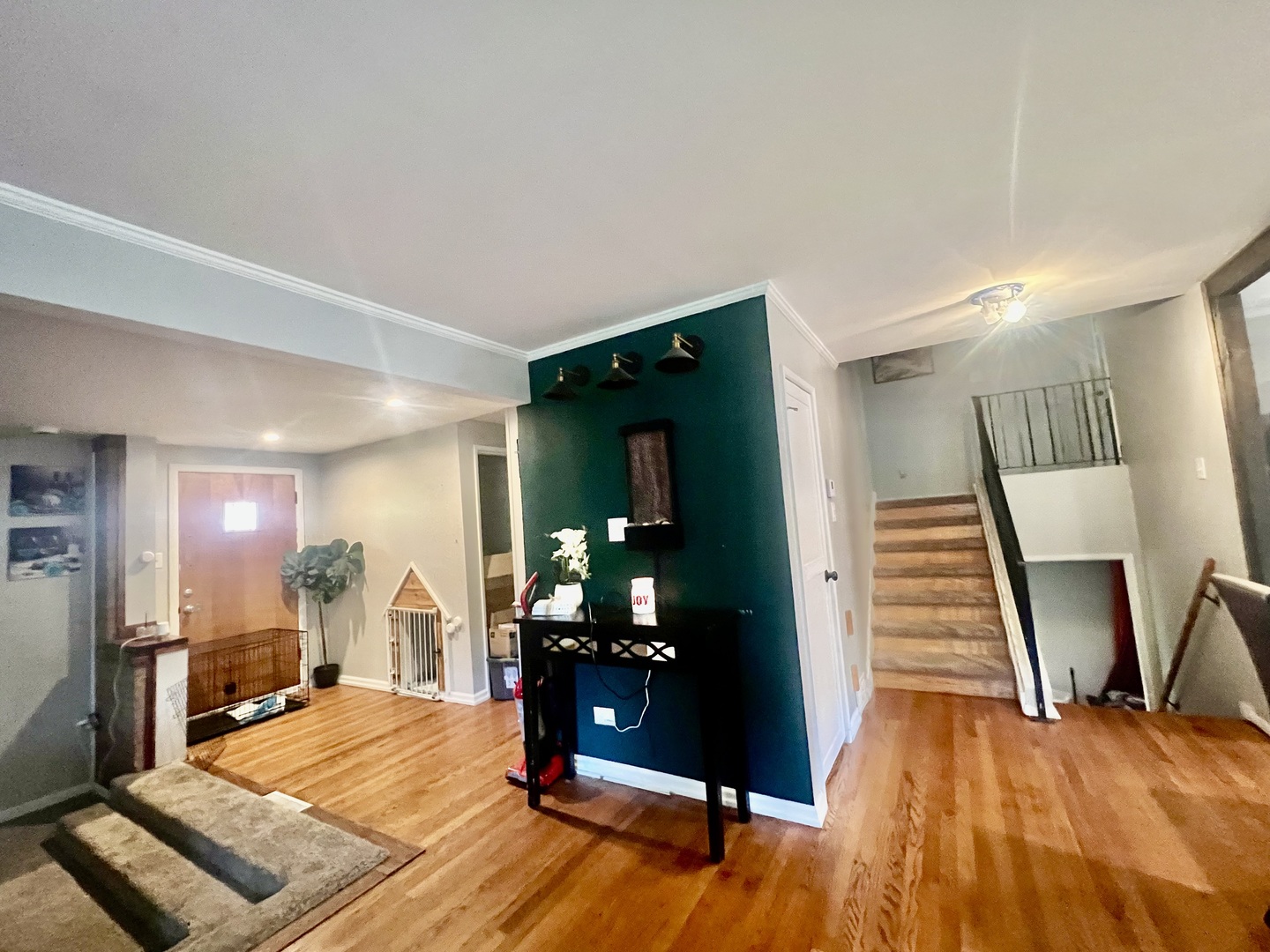 17308 Forestway Drive East Hazel Crest, IL 60429 - Photo 12 of 27 a bedroom with a bed and a large mirror on the dresser