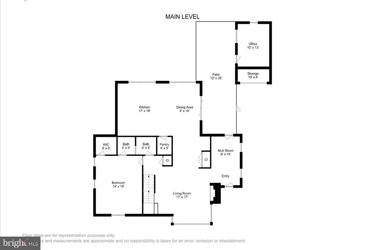 8812 2nd Avenue Silver Spring, MD 20910 - Photo 62 of 64 Main Level Floor Plan