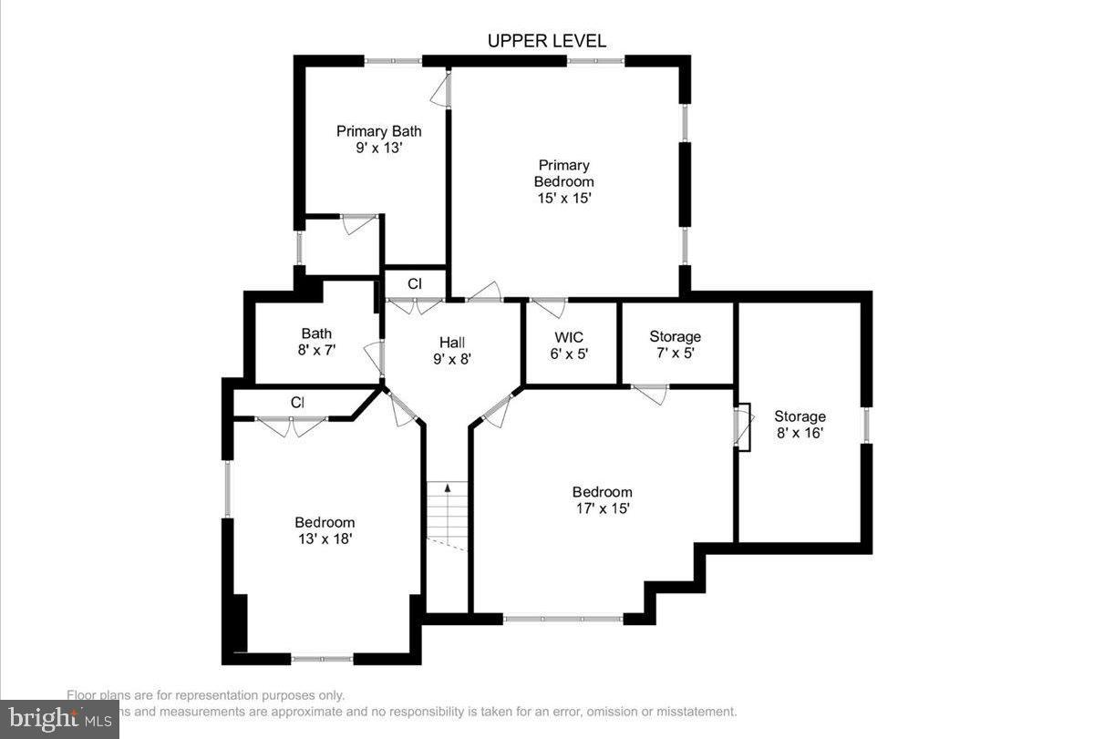 8812 2nd Avenue Silver Spring, MD 20910 - Photo 63 of 64 Bedroom / Top Level Floor Plan