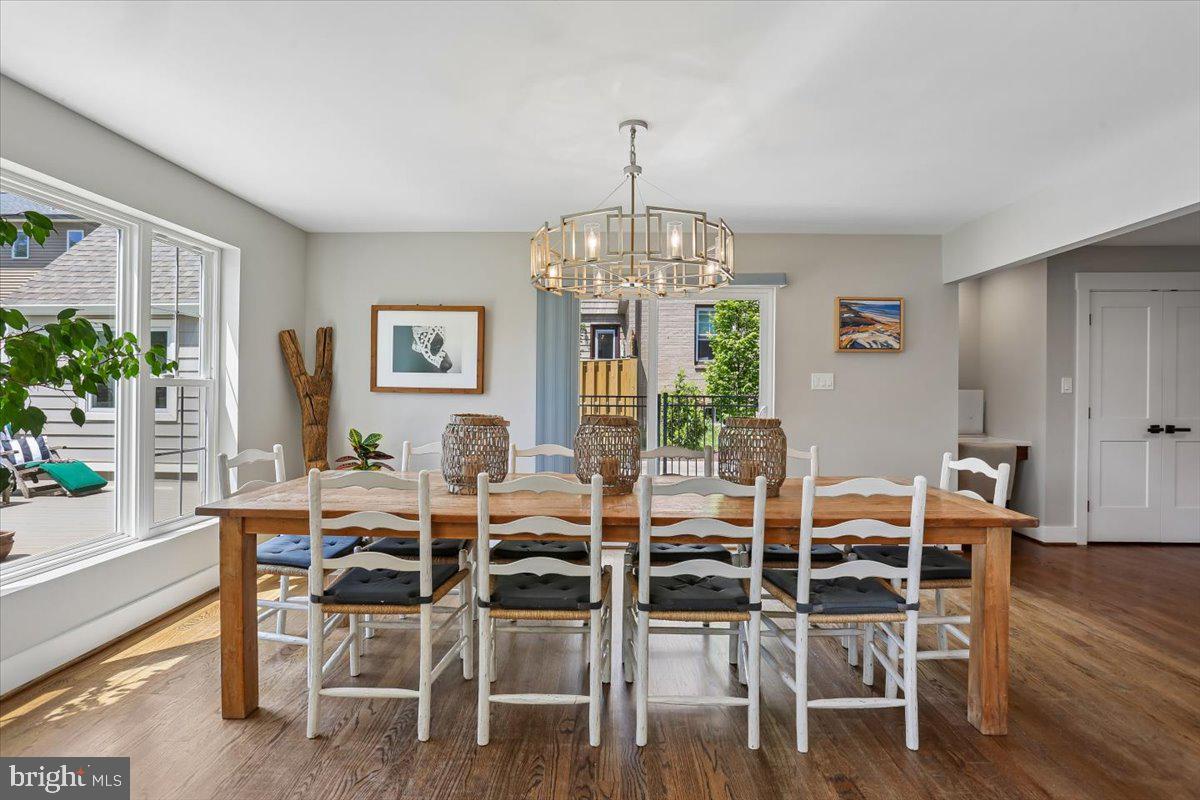 8812 2nd Avenue Silver Spring, MD 20910 - Photo 8 of 64 Open concept dining space in airy & beautiful room