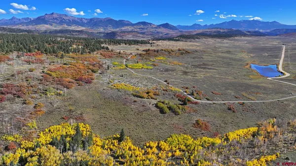 a view of lake with mountain