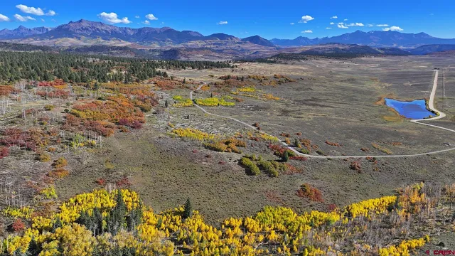 a view of lake with mountain