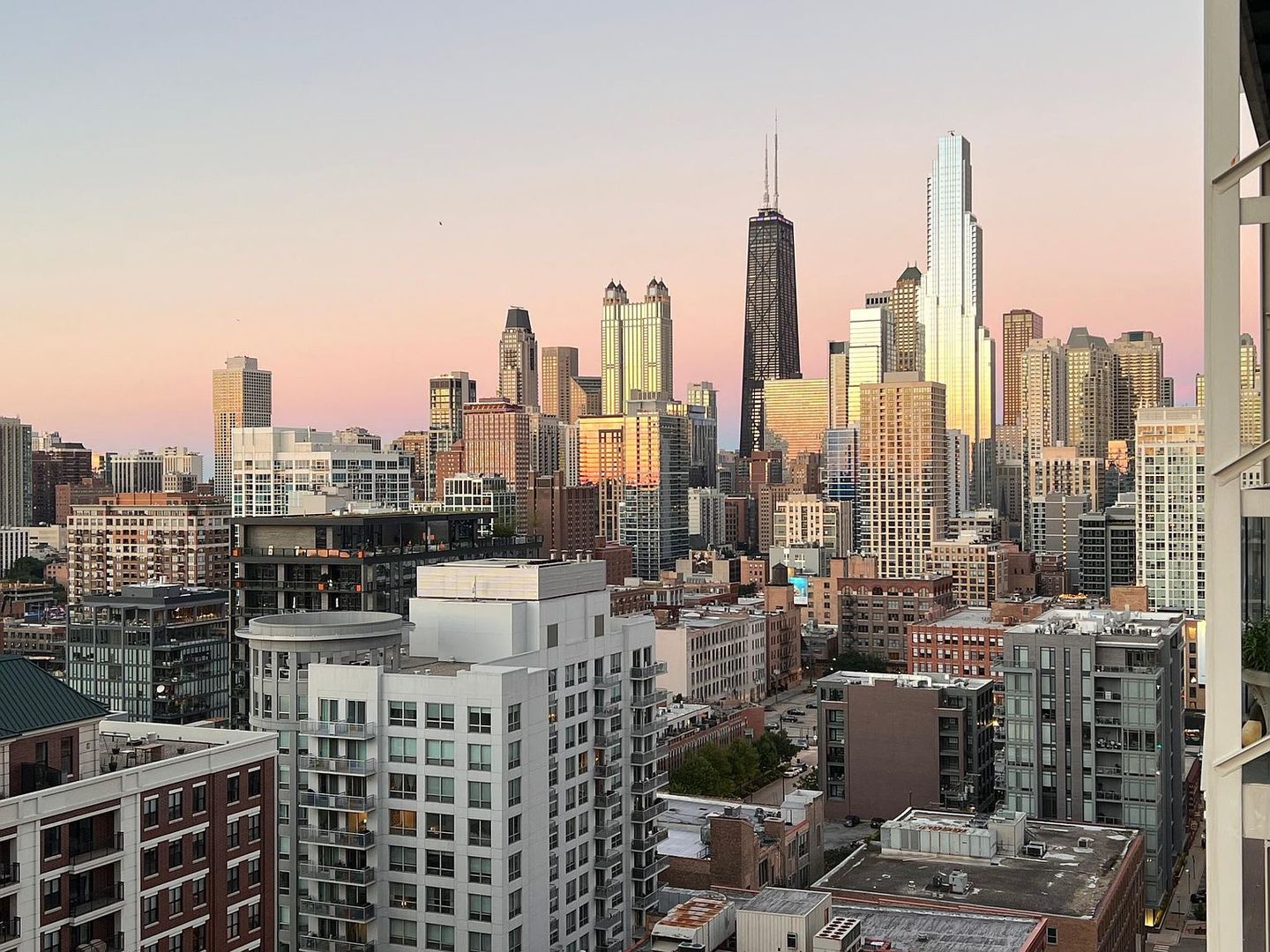 653 North Kingsbury Street, Unit 2004 Chicago, IL 60654 - Photo 13 of 15 a view of city with tall buildings