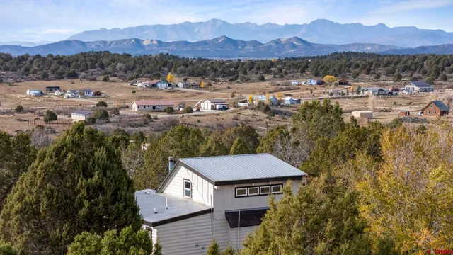 a view of city and mountain view