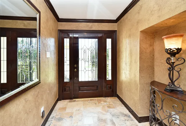 a view of an entryway