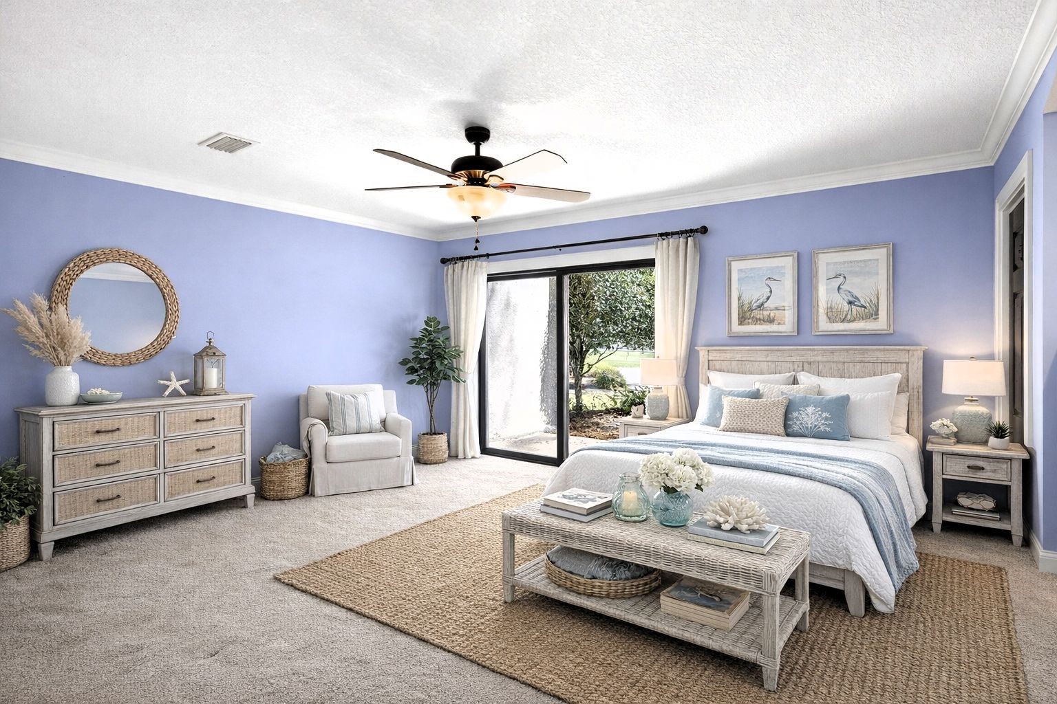 3301 Sea Marsh Road, Unit 3301 Amelia Island, FL 32034 - Photo 22 of 58 a bedroom with a bed and a dresser