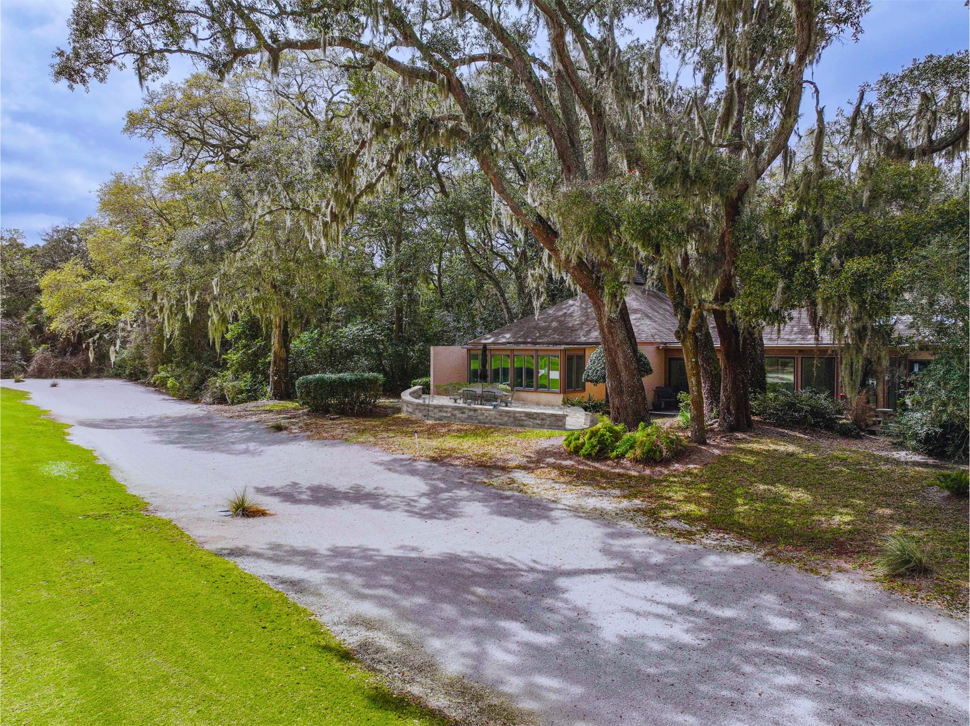 3301 Sea Marsh Road, Unit 3301 Amelia Island, FL 32034 - Photo 39 of 58 a view of a house with swimming pool and sitting area