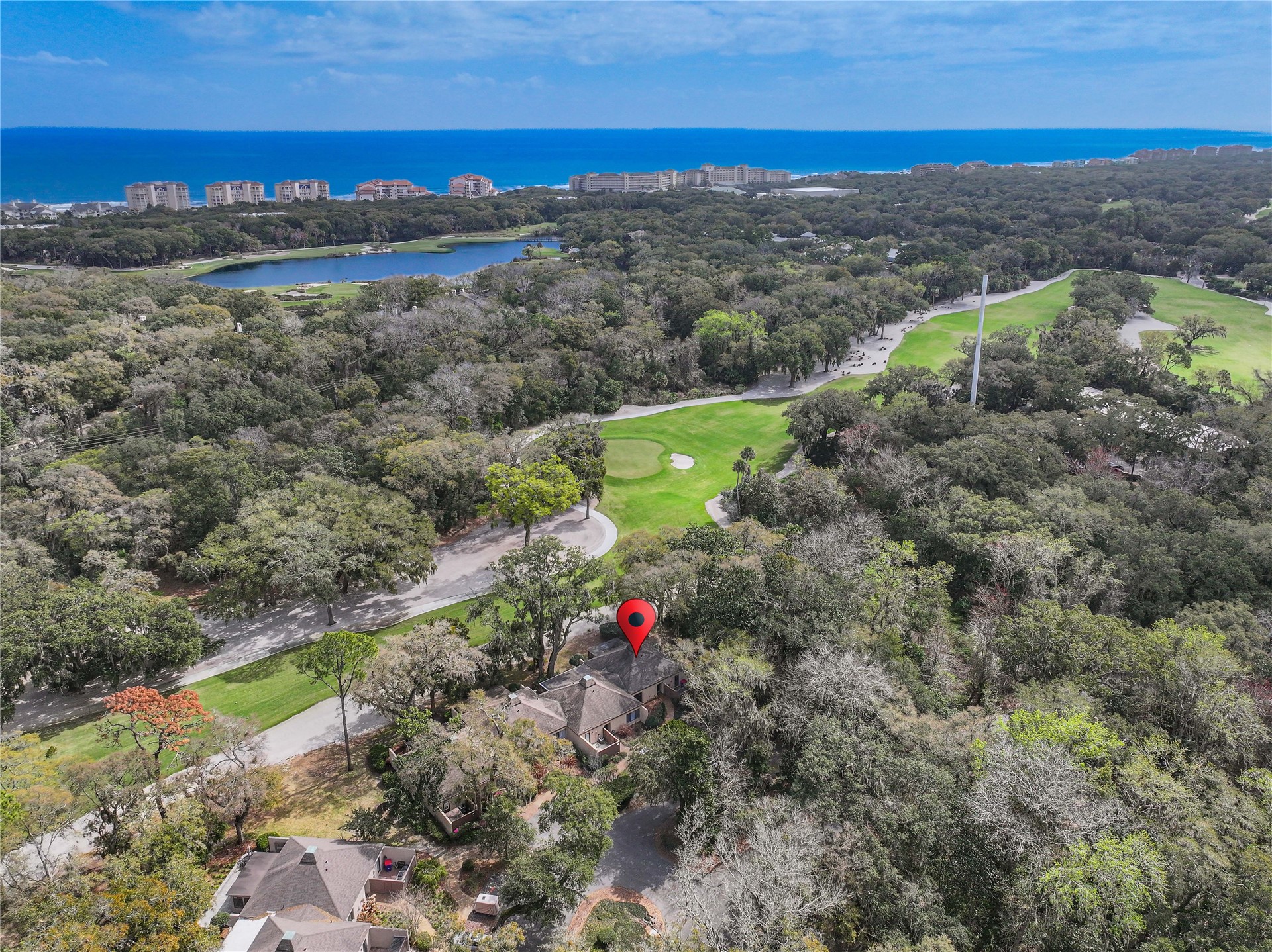 3301 Sea Marsh Road, Unit 3301 Amelia Island, FL 32034 - Photo 48 of 58 a view of city and ocean