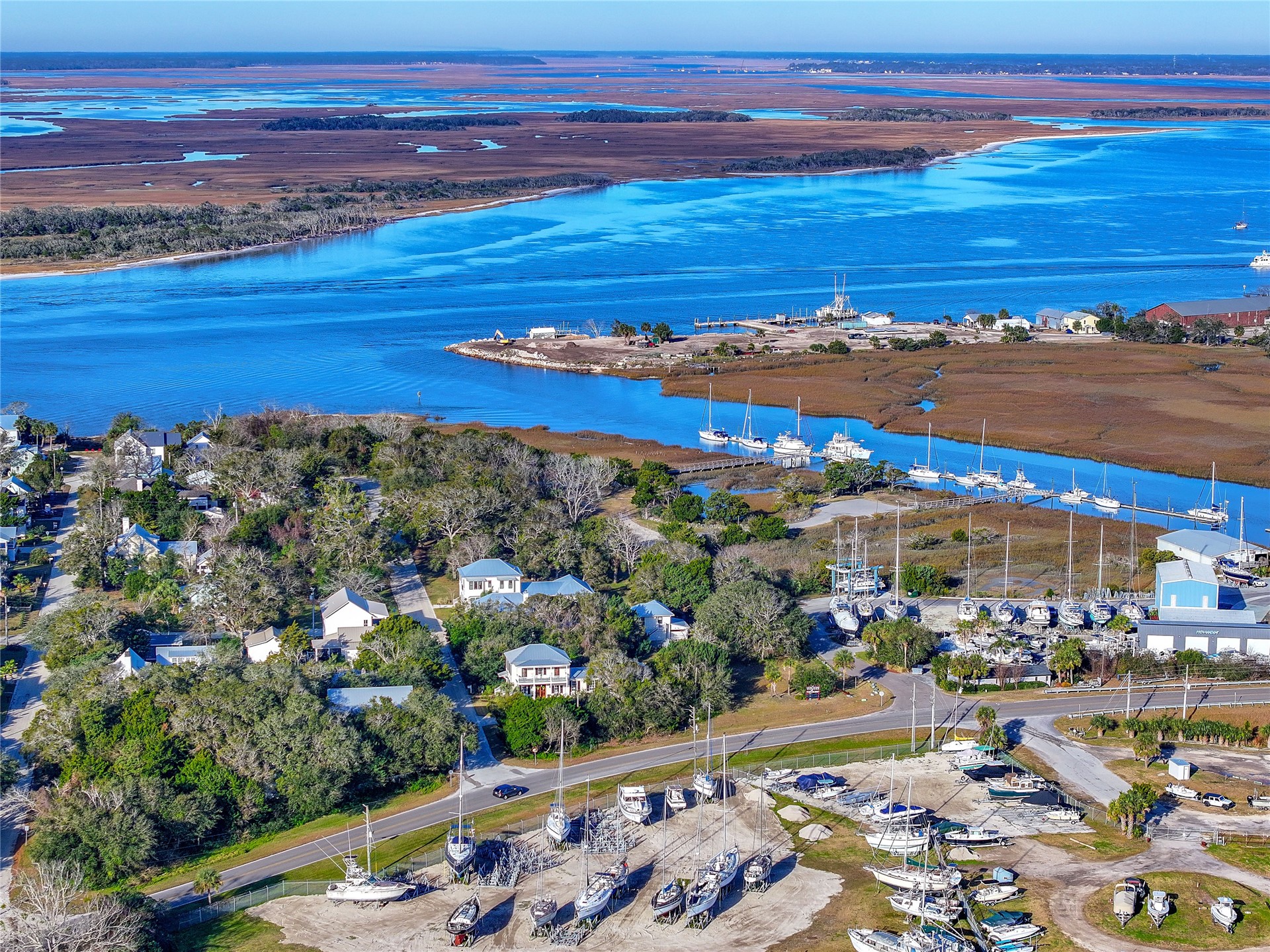 3301 Sea Marsh Road, Unit 3301 Amelia Island, FL 32034 - Photo 56 of 58 a view of city and ocean